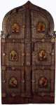 Royal Doors from an Iconostasis with the Annunciation and the Four Evangelists - Hermitage